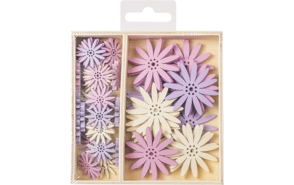 Heyda Décoration à éparpiller Fleurs 54 pièces