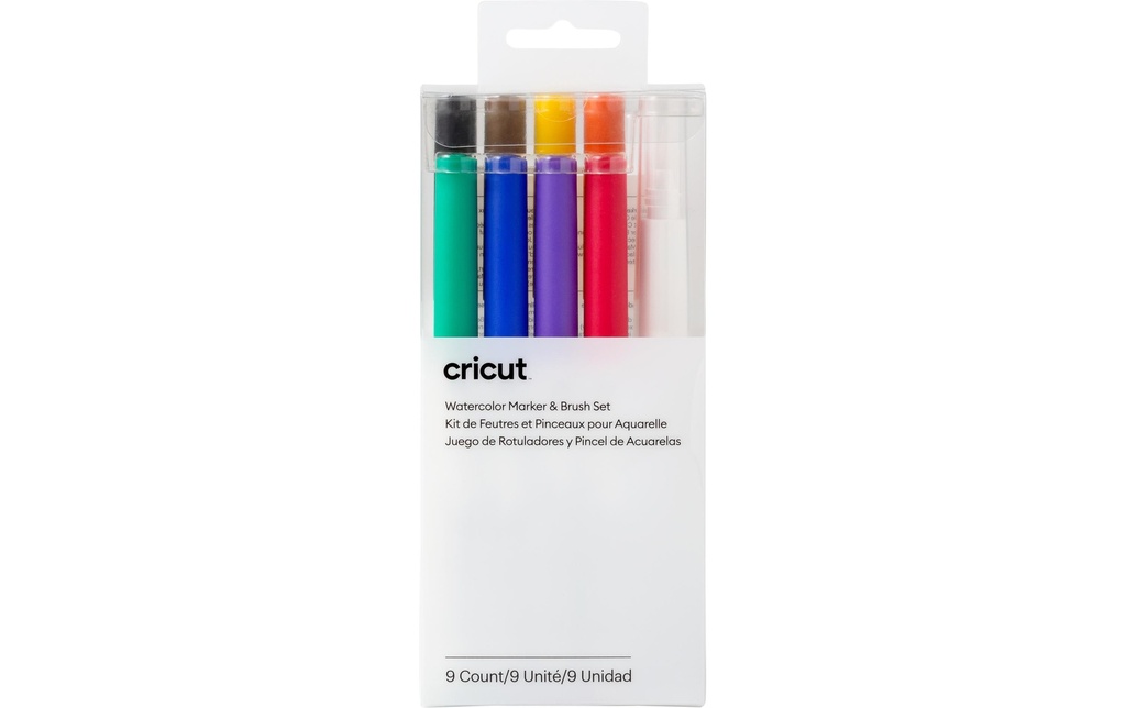 Cricut Set de crayons Marqueurs à l'eau 9 pièces
