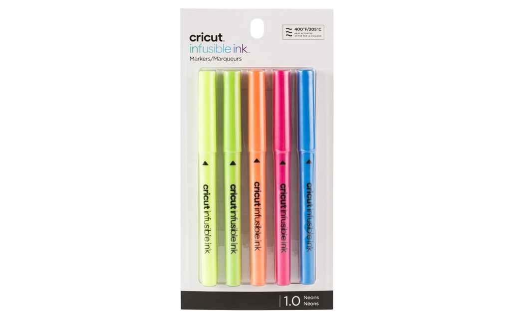 Cricut Set de crayons Infusible Ink Neon 1.0