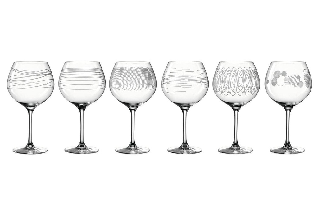 LEONARDO Verre à vin rouge Casella 630 ml, 6 Pièce/s, Transparent