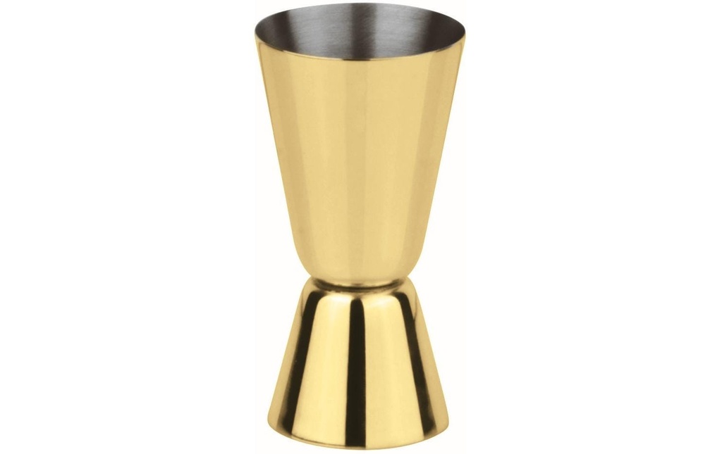 Paderno Double mesure à cocktail 40/20 ml, Doré