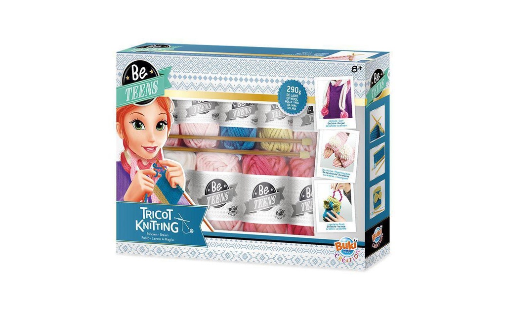 Buki Kits de bricolage Be Teens Tricot