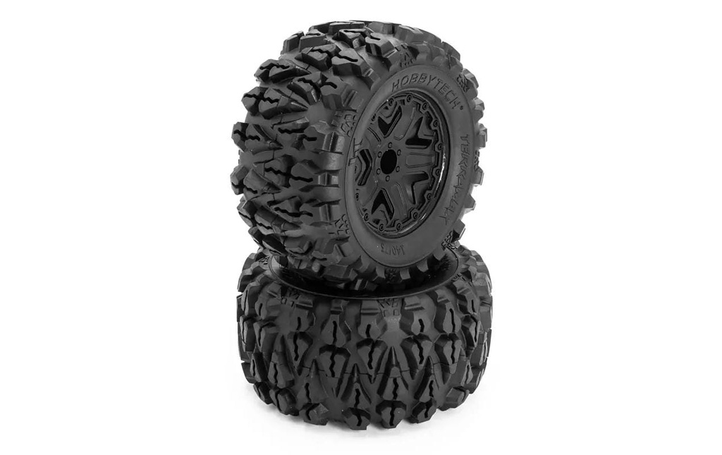 Hobbytech Roues complètes Terramax 140/73 mm 2 pièces