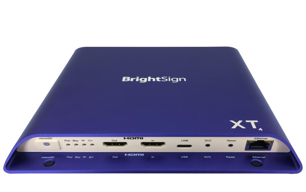 BrightSign Lecteur de signalisation numérique XT1144 Expanded I/O Player