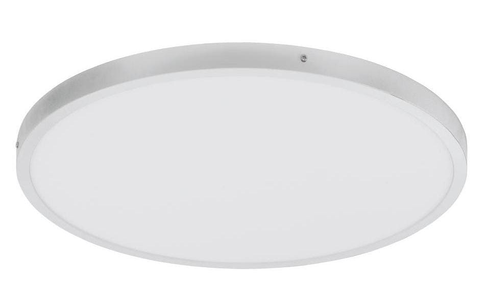 EGLO Leuchten Lampe montée en saillie FUEVA 1 25 W, Ø 40, argent, Blanc neutre (NW)