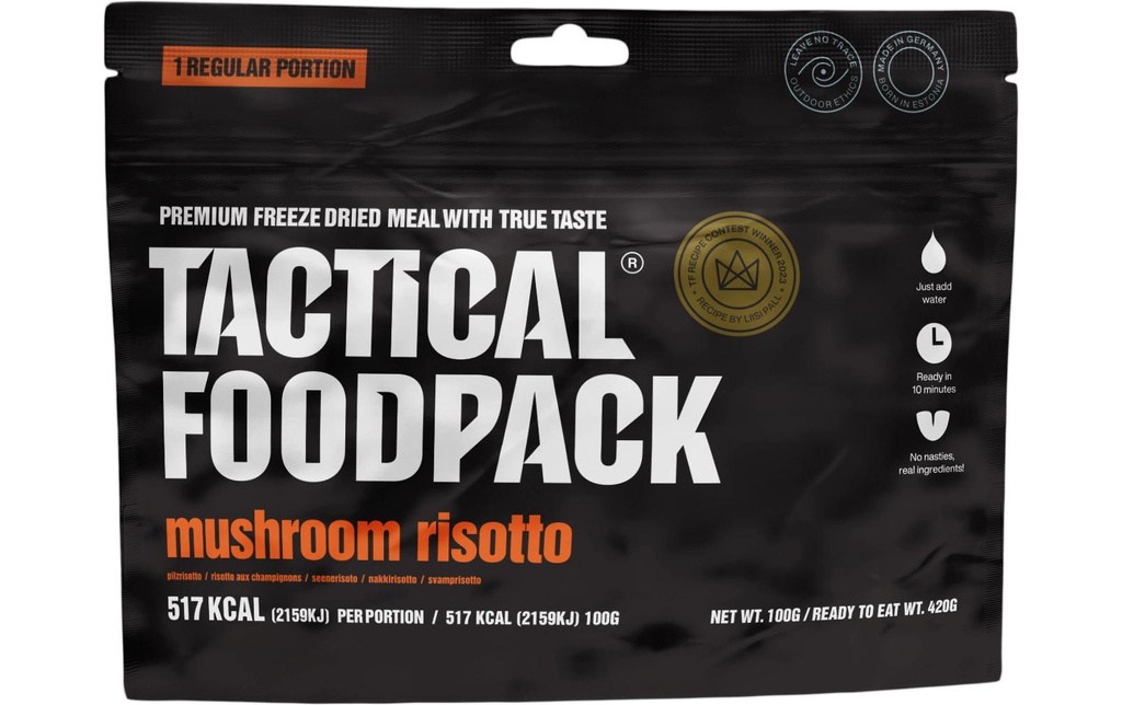 Tactical Foodpack Plat principal Risotto aux champignons