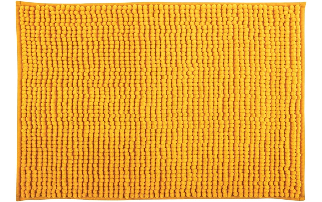 MSV Tapis de bain Chenille 40 x 60 cm, Safran