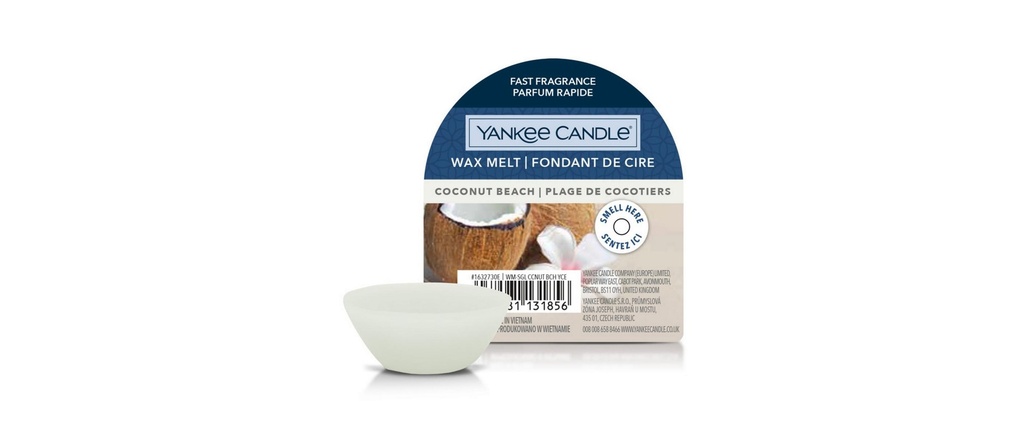 Yankee Candle Signature Plaquettes de cire parfumées Coconut Beach