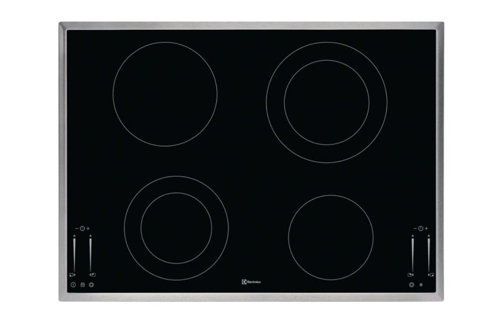 Electrolux Plaque de cuisson en vitrocéramique GK69TSCN À plat