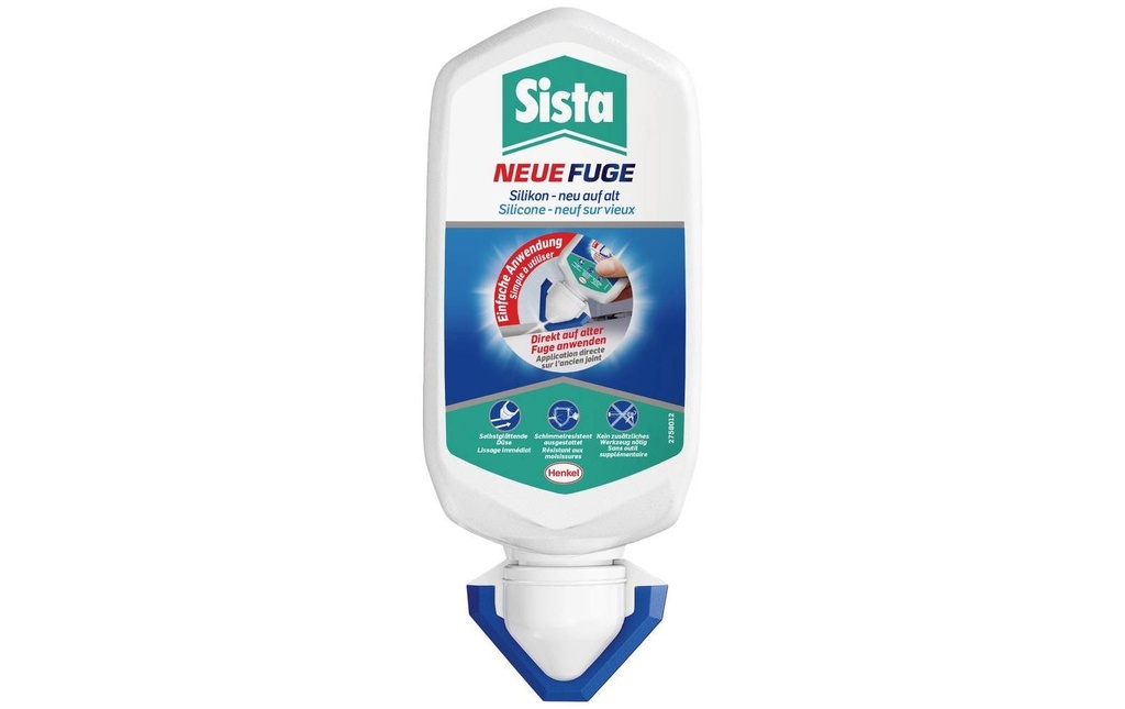 Sista Silicone pour joint Nouvelle fugue 80 ml de gris