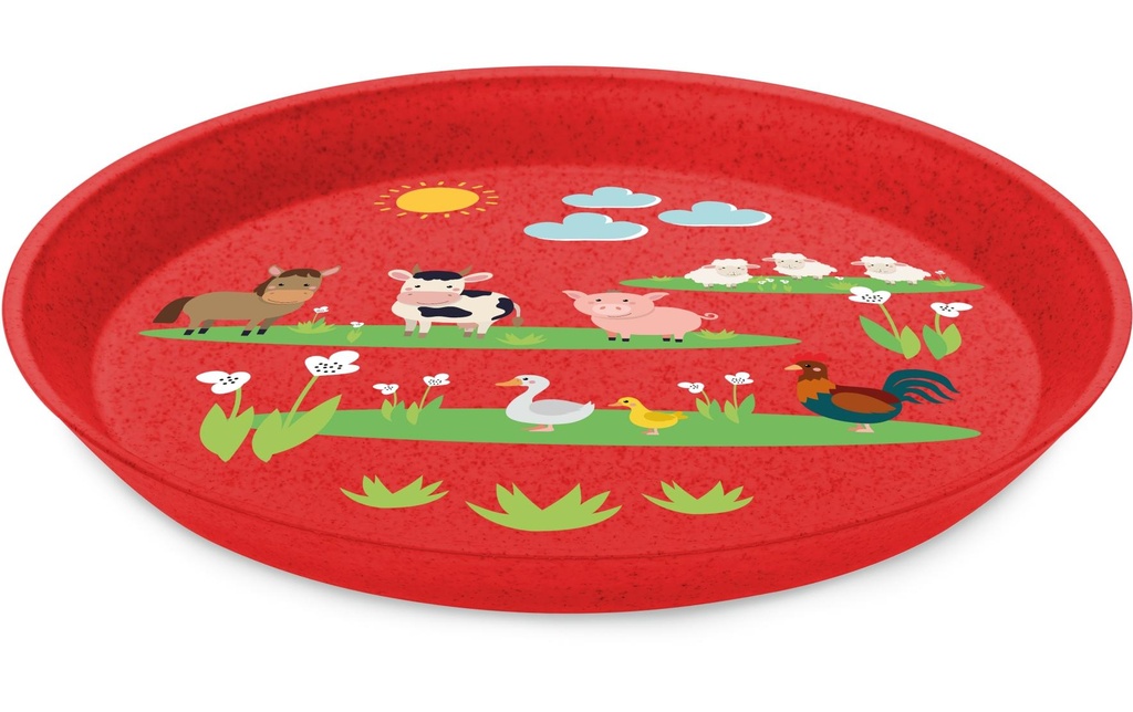 Koziol Assiette pour enfant Connect Farm
