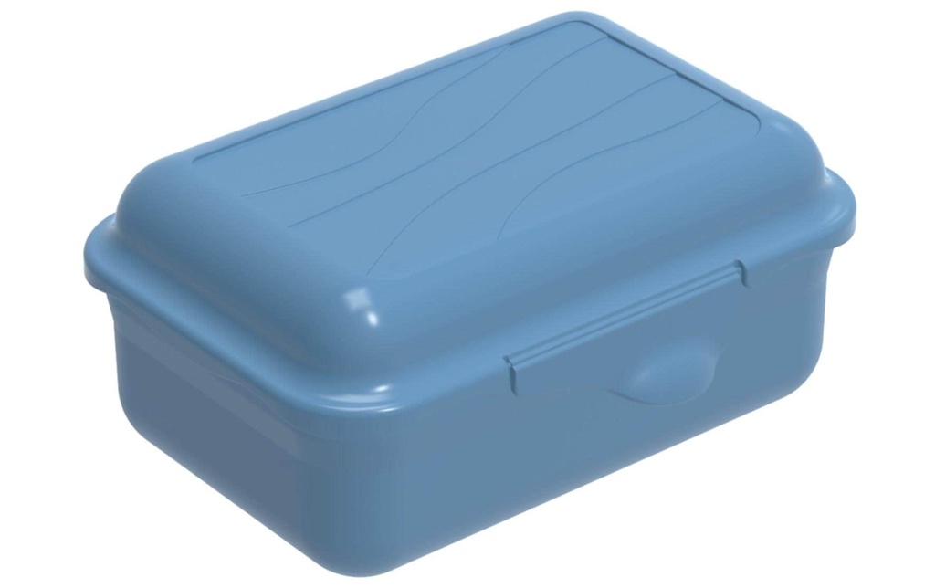Rotho Boîte casse-croûte Fun 400 ml, Bleu