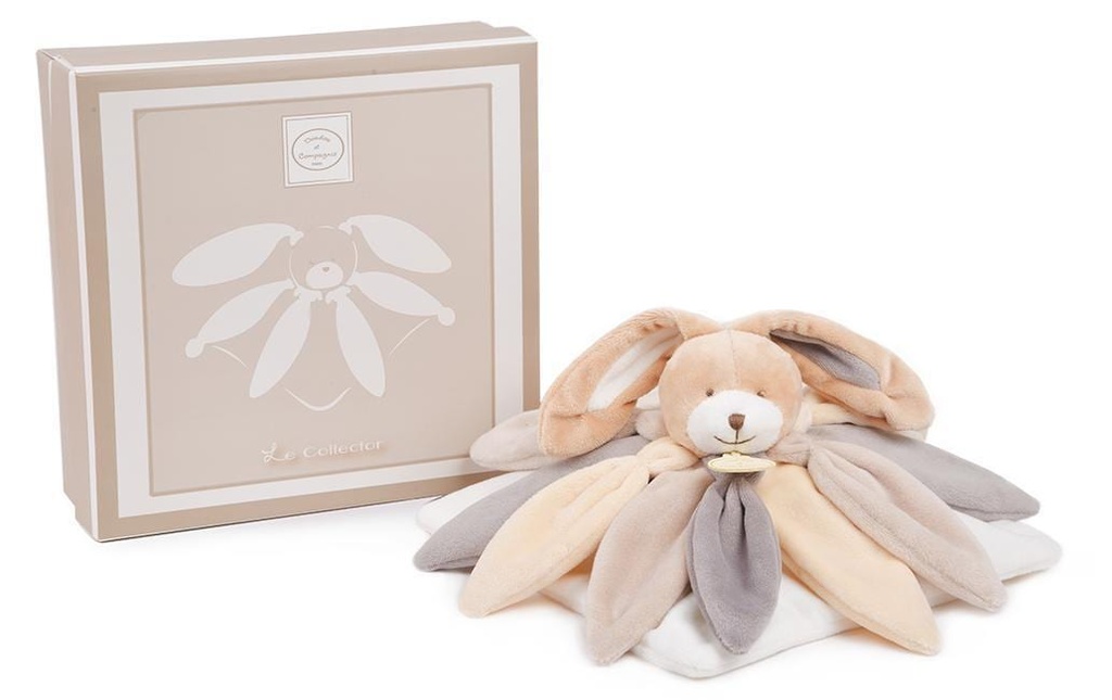 DouDou et compagnie Coffret cadeau Lapin 28cm