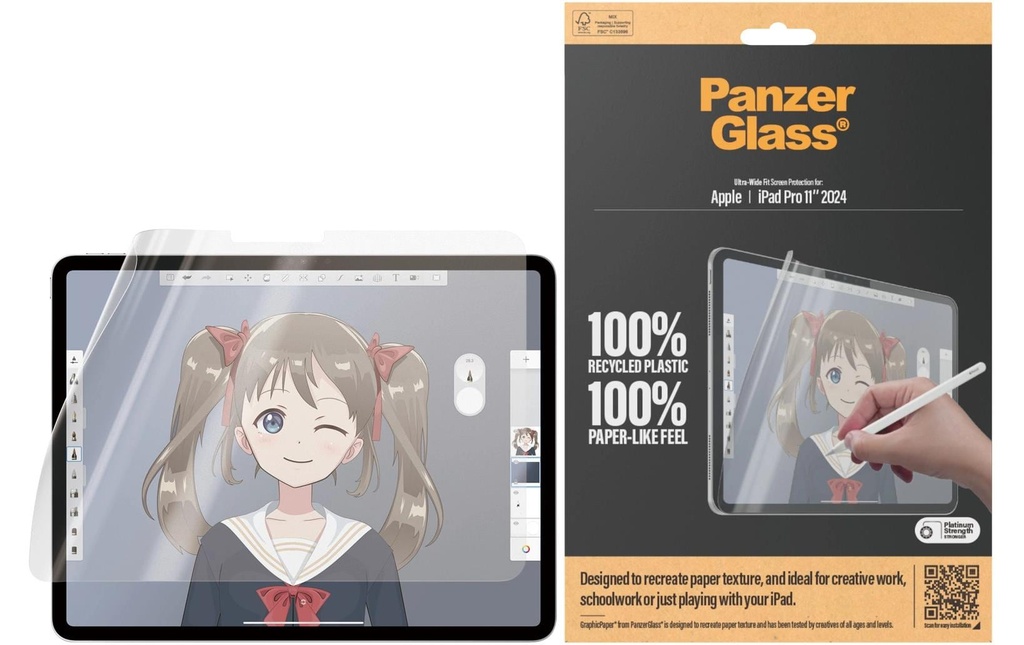 Panzerglass UWF GraphicPaper iPad Pro 11 (2024)