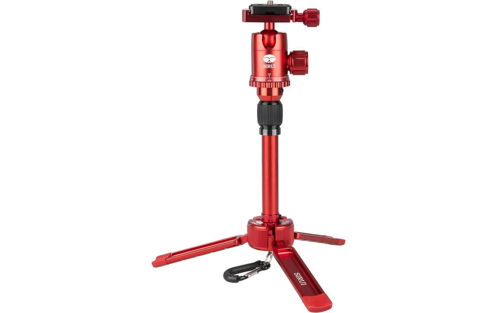 Sirui Trépied 3T-35R Avec tête sphérique, rouge