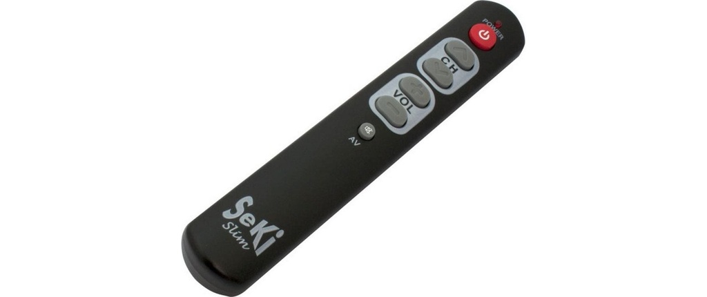 Seki Télécommande universelle Slim Noir