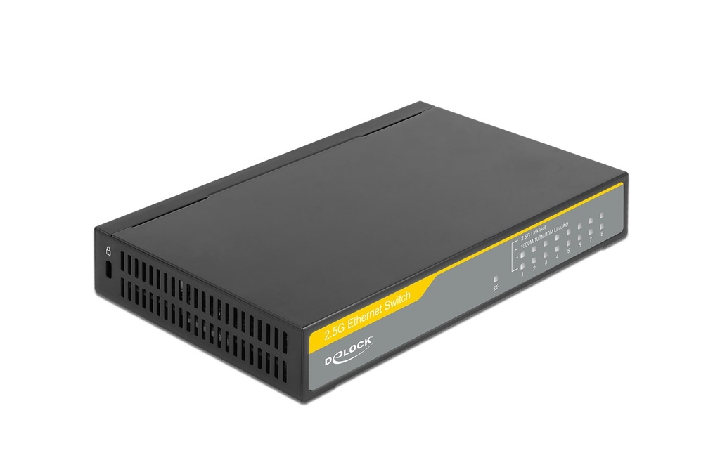 Delock Switch 2.5 Gigabit Ethernet 8 Port