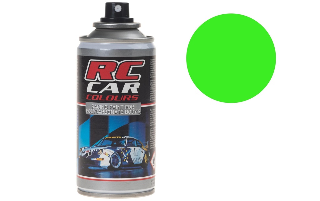Ghiant Aérosol pour Lexan RC CAR Vert Néon 1008 150 ml