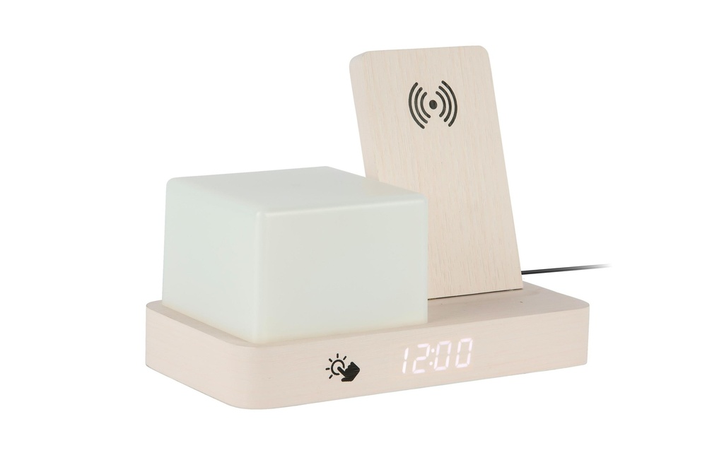 KARLSSON Réveil Retro Night Light LED Blanc