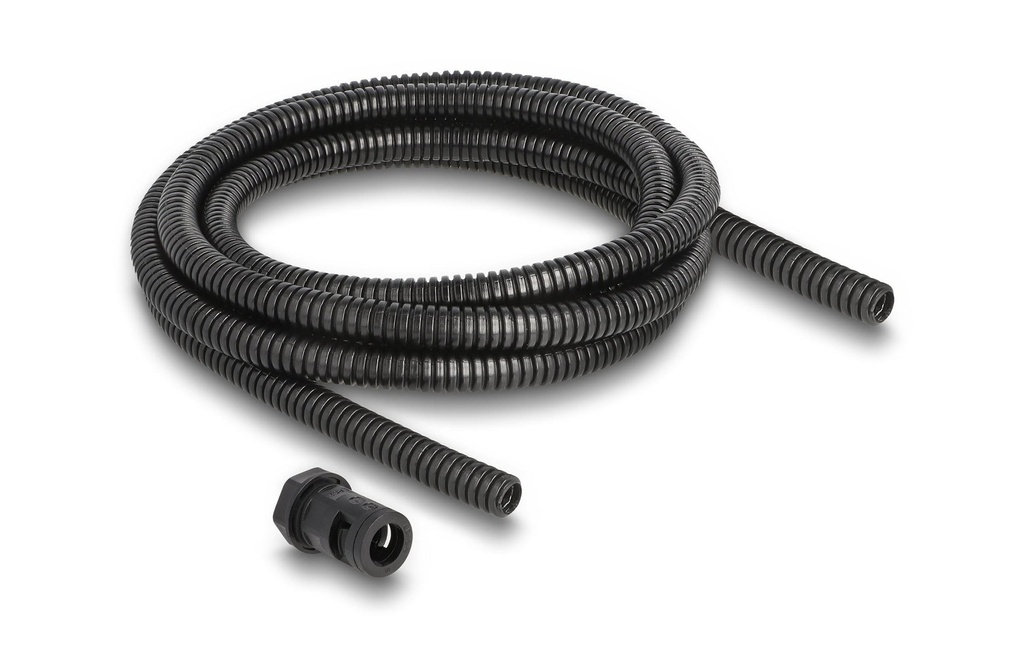 Delock Gaine de câble 2 m x 10 mm Noir