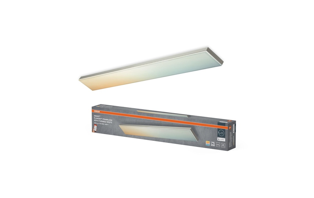 OSRAM Panneau à LED SMART+ Matter Frameless 800 x 100 mm, TW