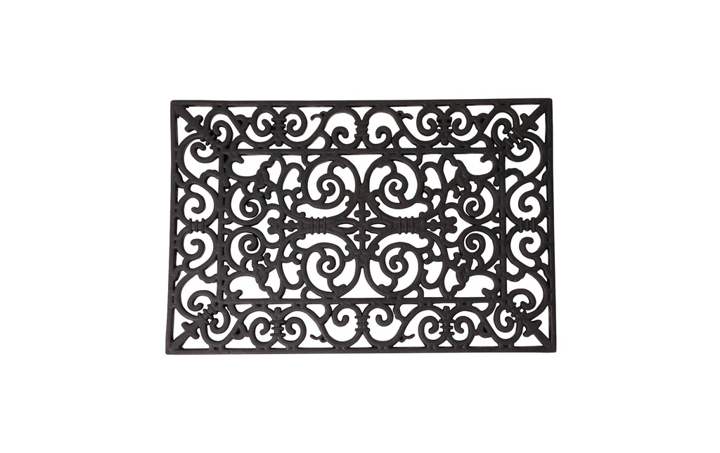 Esschert Design Tapis de sol Caoutchouc rectangulaire L