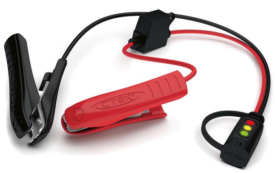 Ctek Affichage de l’état de charge Comfort avec pinces crocodile