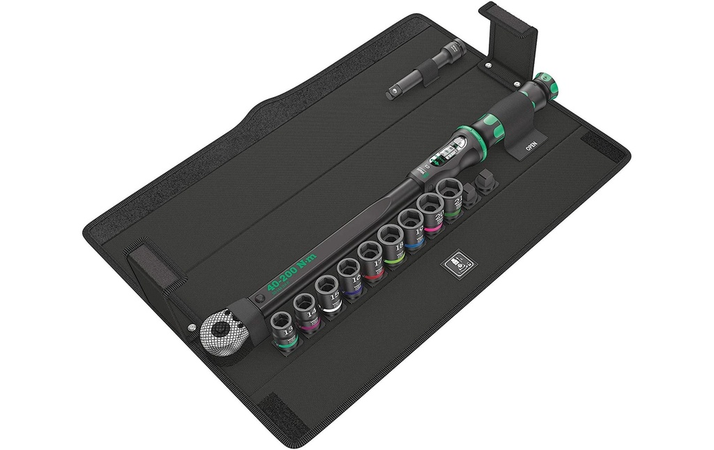 Wera Jeux de cliquets Click-Torque C 3 Set 2, 11 parties