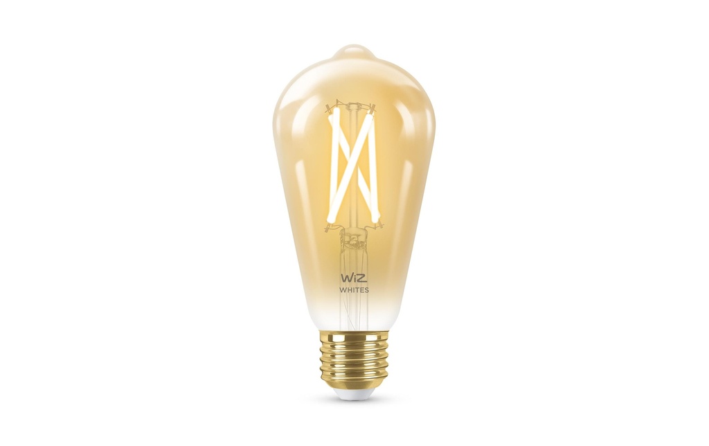 WiZ Ampoules 6.7W (50W) E27 ST64 filament ambre pack individuel