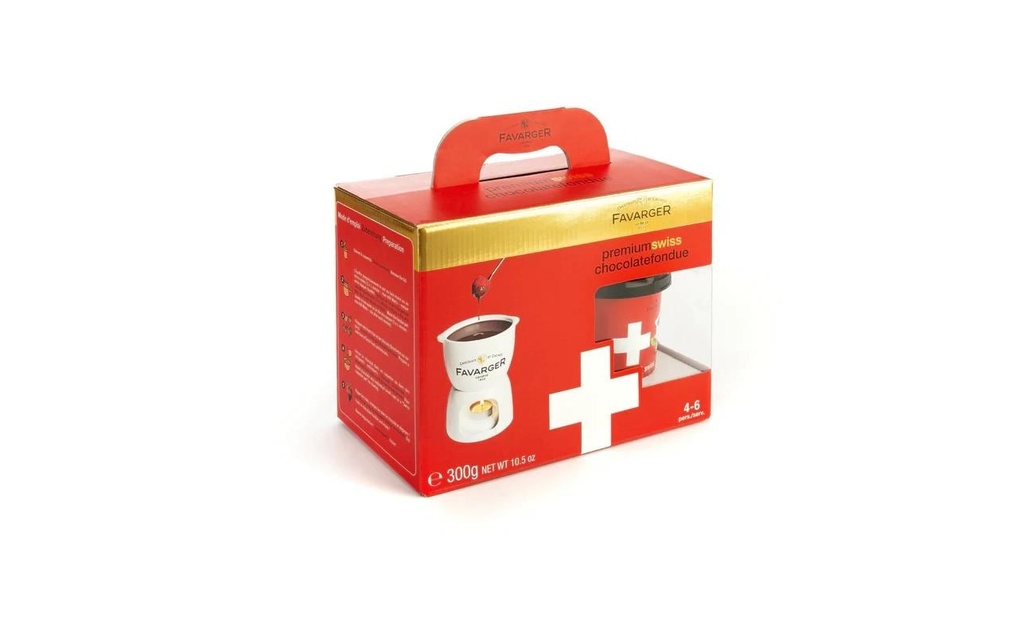 Favarger Kit fondue au chocolat 300 g