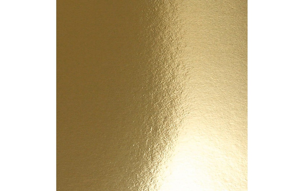 Creativ Company Papier métallisé A2, 280 g/m², or,10 feuilles