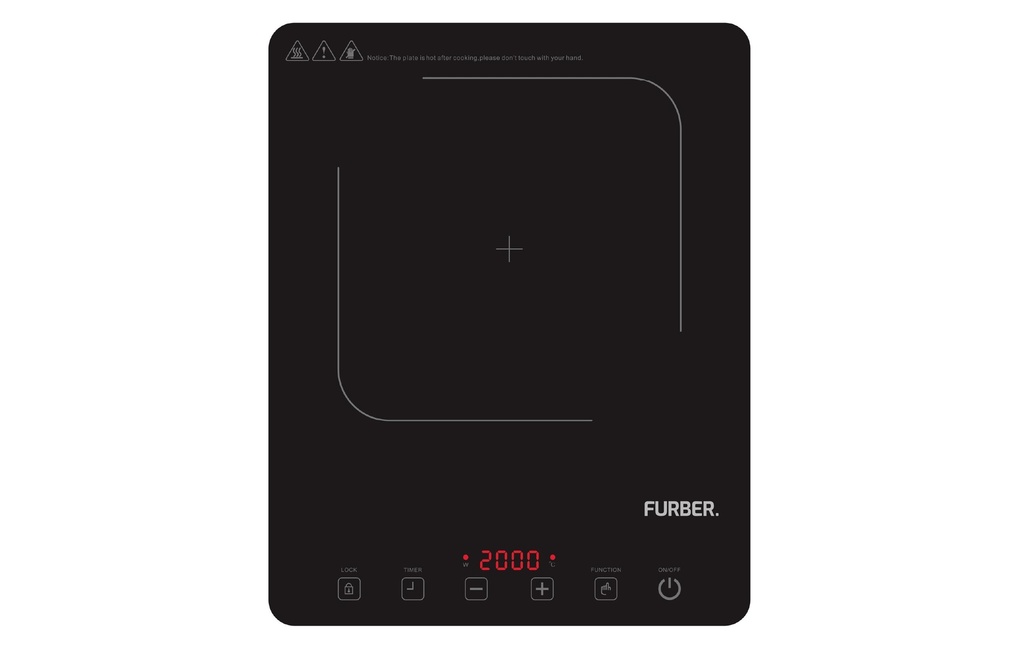 FURBER Plaque de cuisson à induction Calore 2000 W