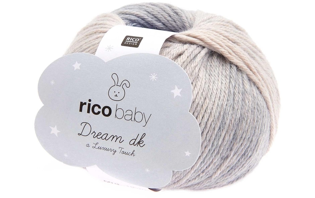 Rico Design Laine Baby Dream dk 50 g, Gris roche
