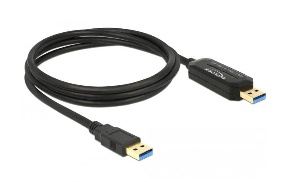 Delock Câble Data Link SuperSpeed USB-A - USB-A 1.5 m