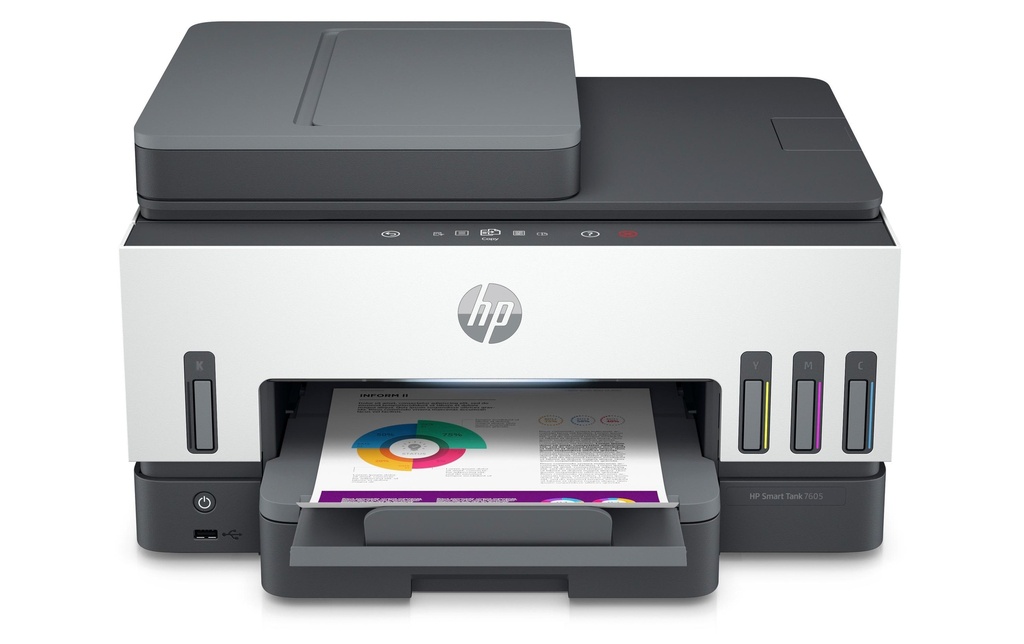 HP Imprimante multifonction Smart Tank Plus 7605 All-in-One