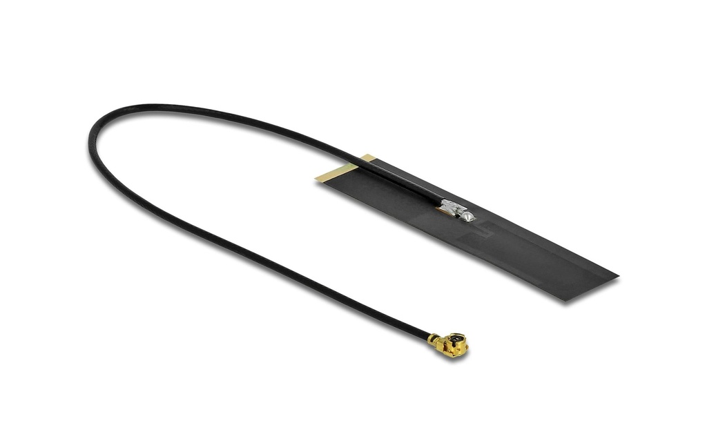 Delock Antenne Wi-Fi Double bande, 1xMHF-I/U.FL MHF I 4.7 dBi Rayonnement omni directionnel