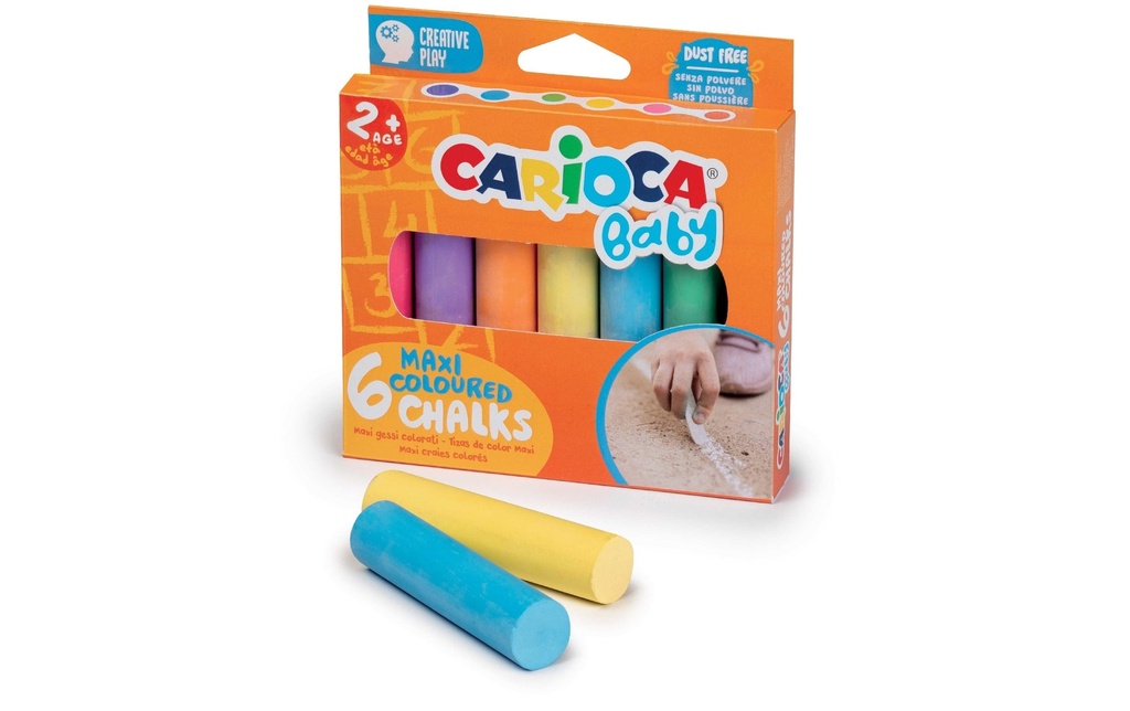 Carioca Craie de rue Baby Lot de 6