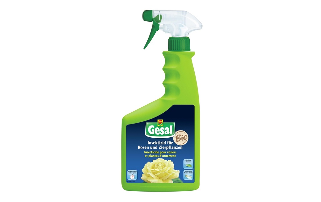 Gesal Protection des plantes Insecticide pour rosiers et plantes ornementales 750 ml
