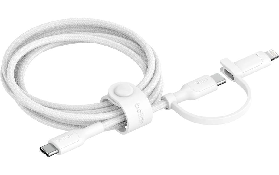 Belkin Câble USB BoostCharge Pro USB-C - Lightning/USB-C 1.5 m