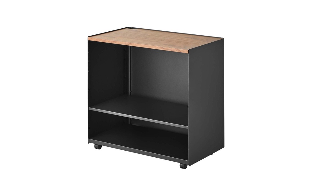 Yamazaki Chariot de service Tower 60.3 x 59 cm, Noir