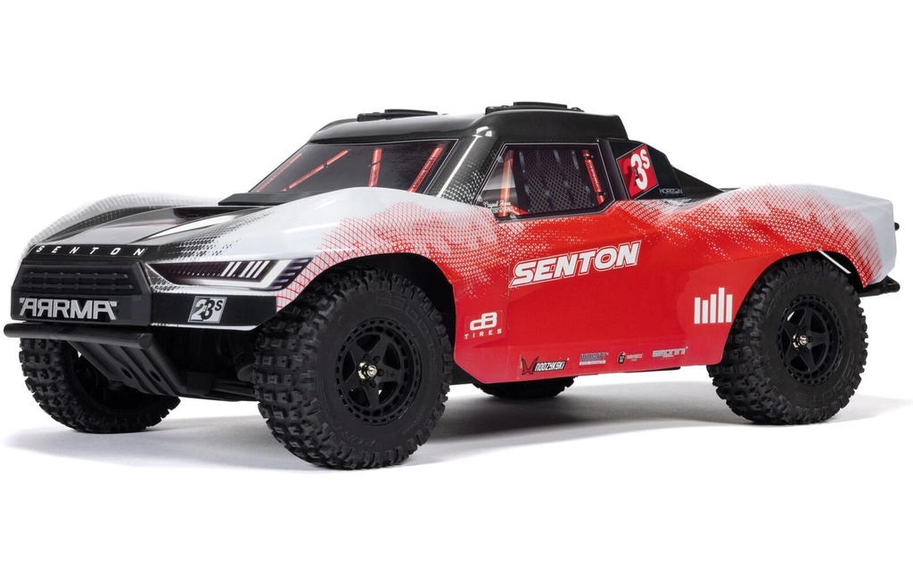 Arrma Short Course Truck Senton BLX 223S rouge ARTR, 1:10