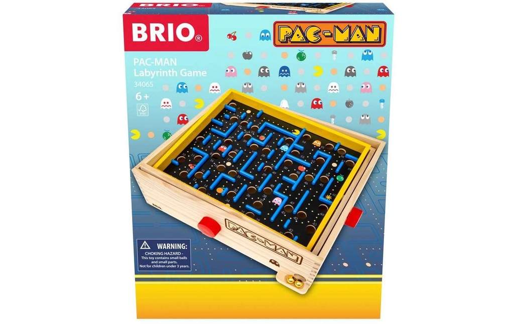 BRIO Jeux de réflexion Pac-Man Labyrinth EN