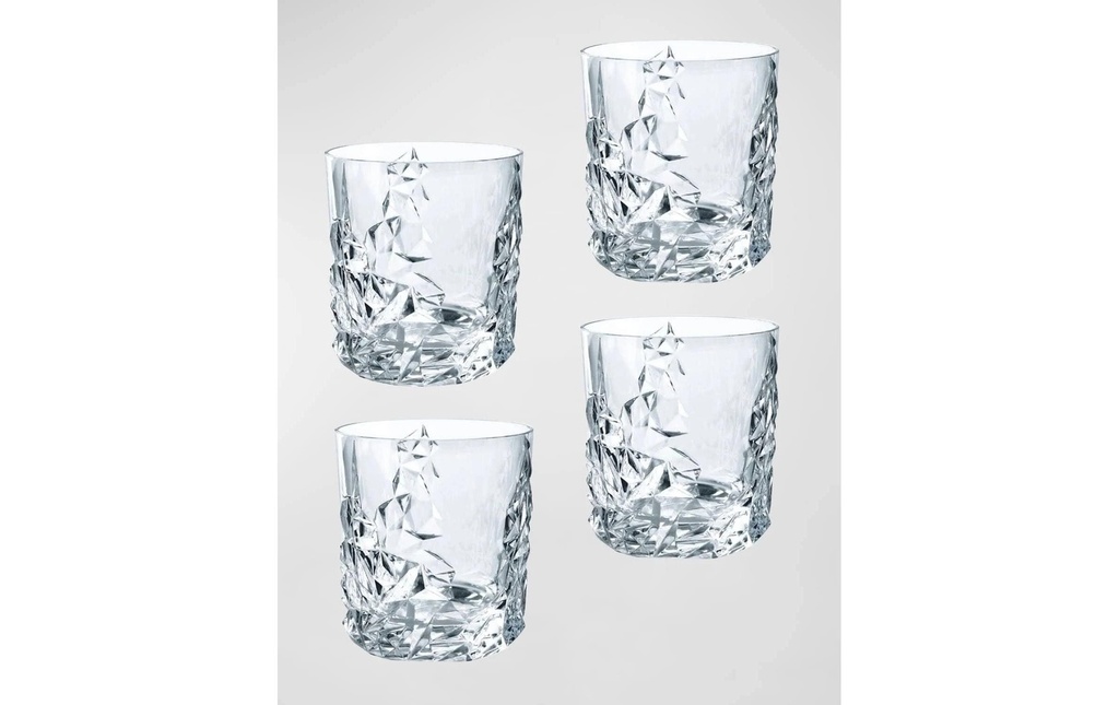 Nachtmann Verre à whisky Sculpture, 4 pièces