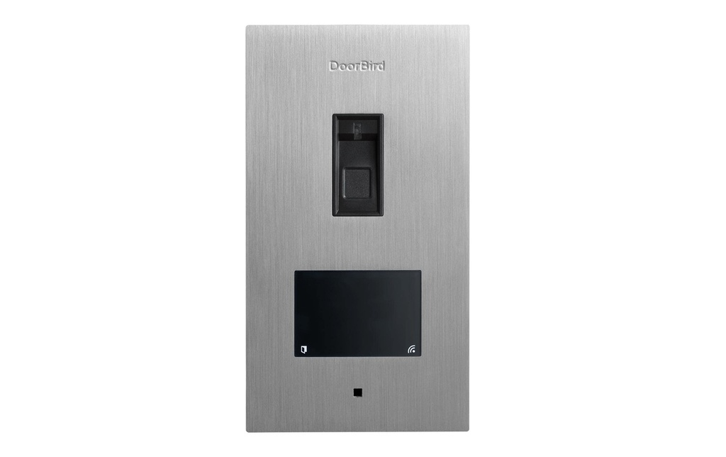 Doorbird Station de porte IP Empreinte digitale 50 encastré, brossé