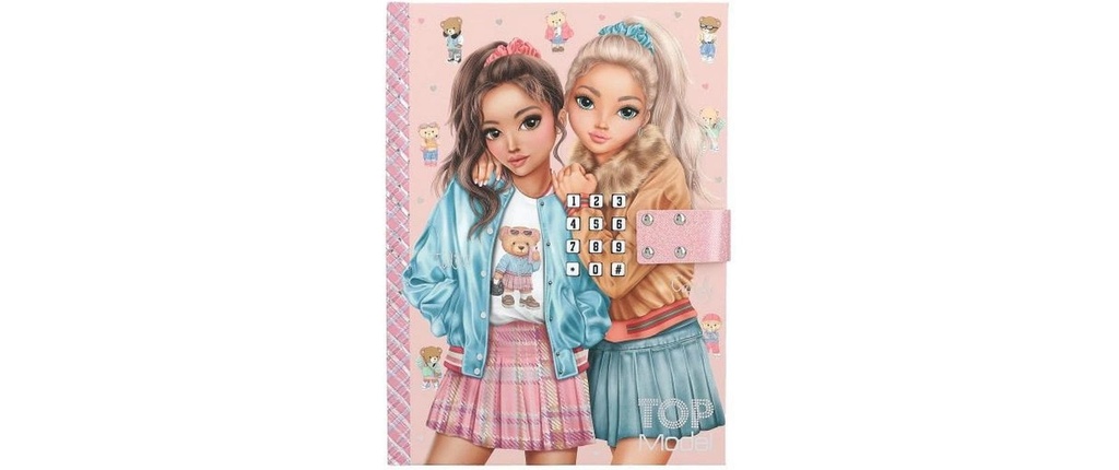 Topmodel Journal intime Top Model Team Teddy avec code et musique