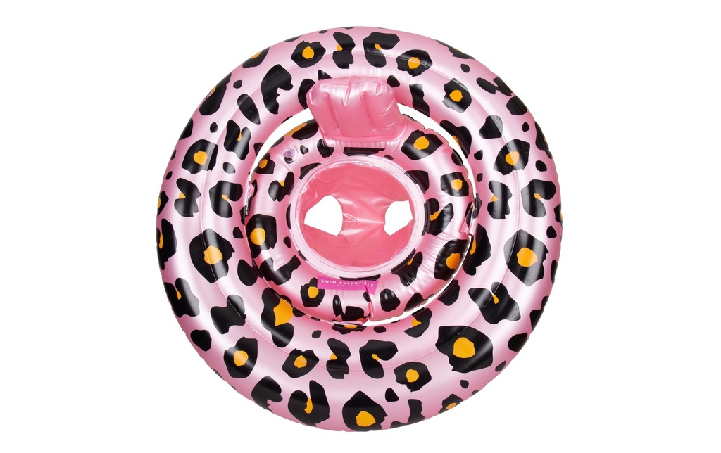 Swim Essentials Siège flottant 0-1 an Leopard Rose Gold