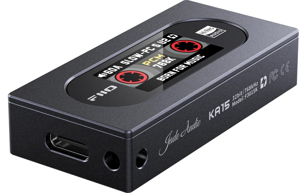 FiiO Amplificateur de casque & USB-DAC KA15 Bleu/Noir
