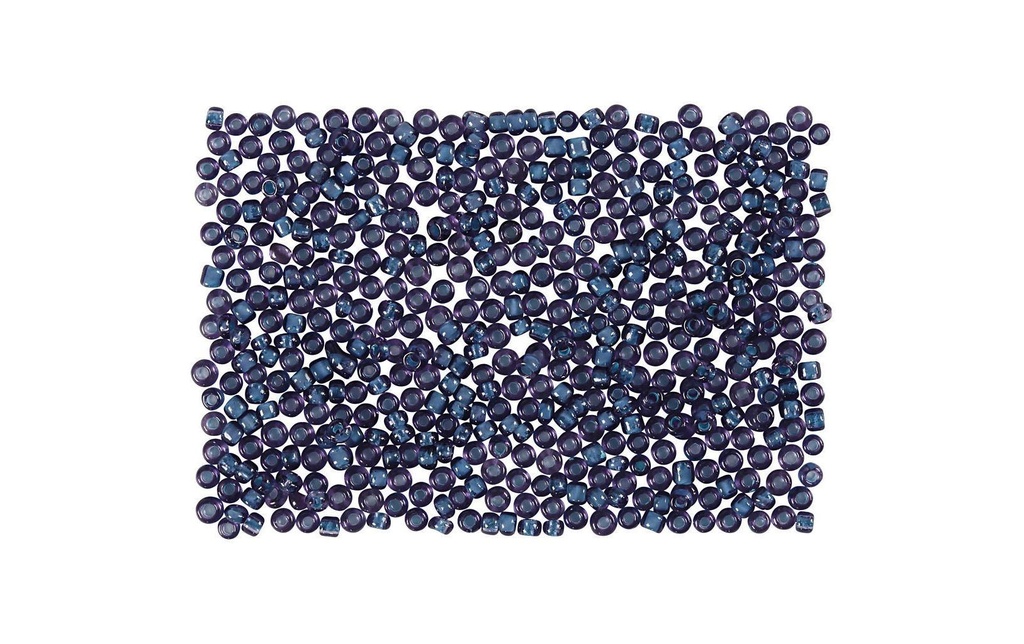 Creativ Company Perles de rocaille 15/0 Bleu foncé
