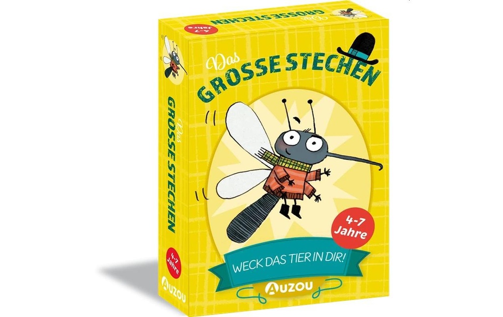 HUCH! Jeux de cartes Grands piqués Réveille l'animal qui est en toi!