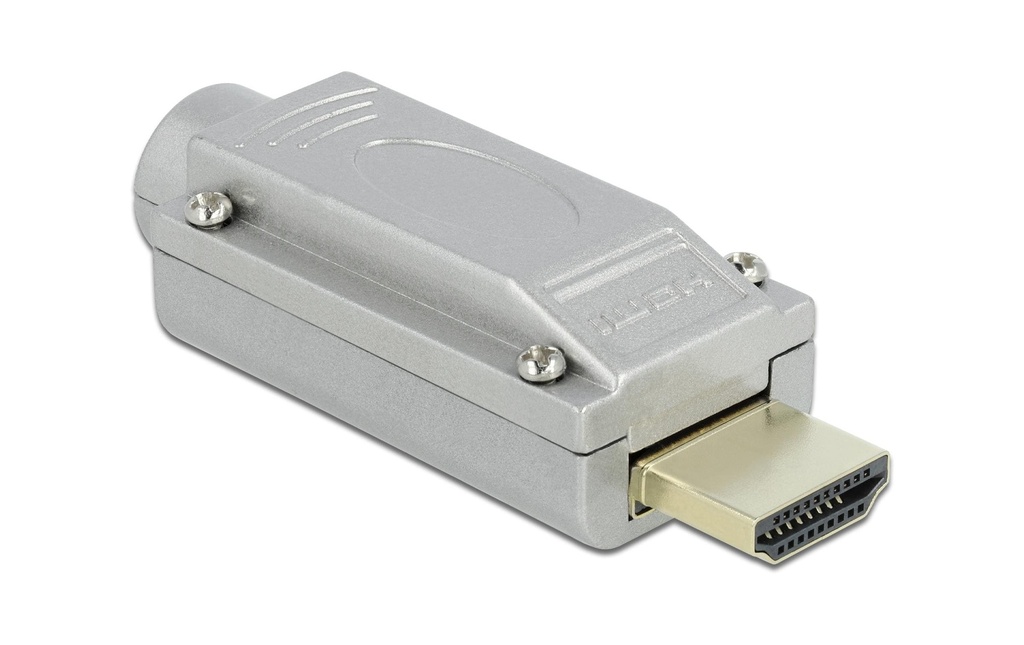Delock Adaptateur Connecteur HDMI-A au terminal avec boîtier métallique